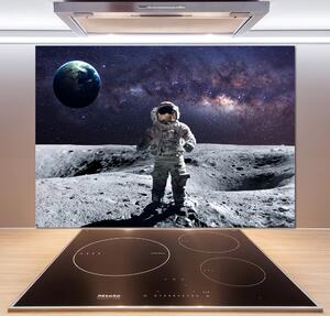 Panou sticlă bucătărie Astronaut