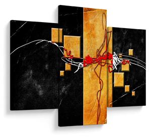 Tablou abstract - Dansatoare (90x60 cm)