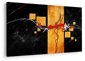 Tablou abstract - Dansatoare (90x60 cm)