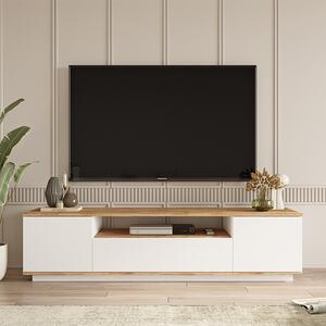 Comoda TV Soren sonoma - whie 180x.44.5x44.6cm