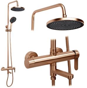 Set de Duș Rea Arcos brush copper