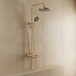Set de Duș Rea Arcos brush gold