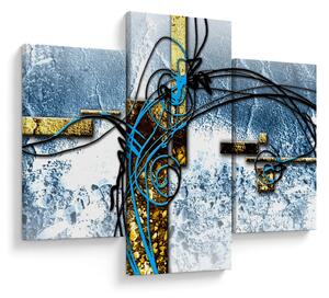 Tablou abstract (90x60 cm)