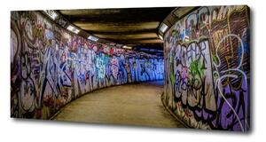 Tablou canvas Graffiti în metrou