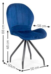 Scaun Living KJC0360 Albastru