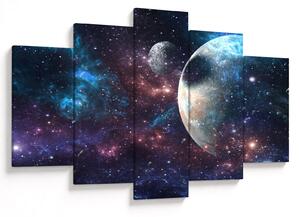 Tablou cu cosmos (150x105 cm)