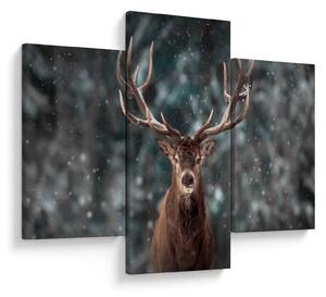 Tablou - Cerbul majestic (90x60 cm)
