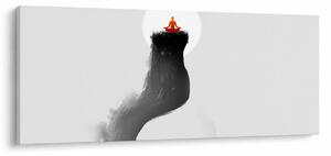 Tablou - Meditație în vârf (120x50 cm)
