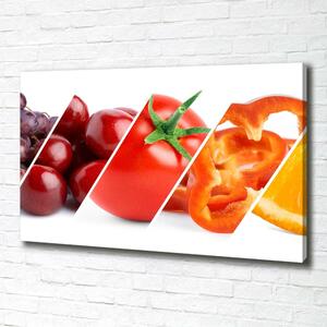 Tablouri tipărite pe pânză Fructe si legume