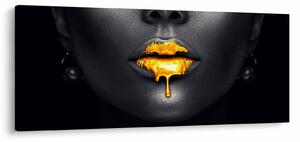 Tablou - Buzele femeii (120x50 cm)