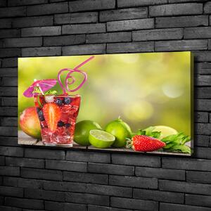 Tablou canvas cocktail de fructe