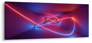 Tablou cu abstracție modernă (120x50 cm)