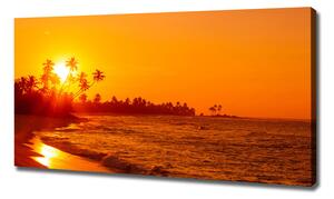 Tablou pe pânză canvas Sunset Beach