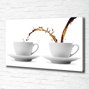 Print pe canvas Turnând cafea