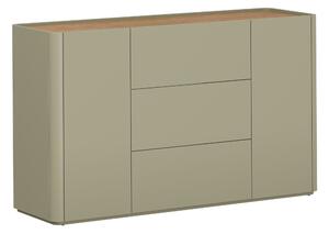 Comodă cu sertare Elivo 150 cm - eucalipt / stejar baltic dune