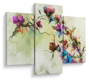 Tablou - Pictua cu flori (90x60 cm)