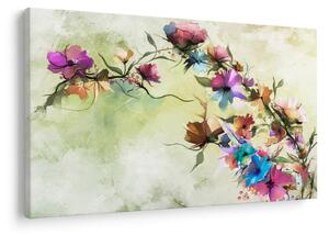 Tablou - Pictua cu flori (90x60 cm)