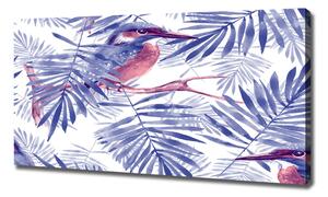 Imprimare tablou canvas Plante și păsări