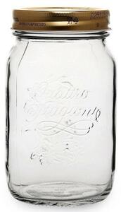 Bormioli Rocco Borcan de sticlă cu capac QuattroStagioni, 1 l, 1000 ml