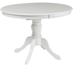 Masa extensibila OLIVIA, alb, 106/141X106X76 cm