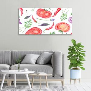 Print pe canvas Tomate și condimente