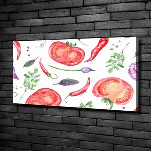 Print pe canvas Tomate și condimente
