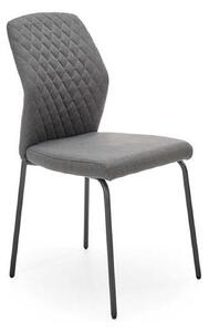 Scaun K461, gri/negru, stofa clasica, 46x56x92 cm