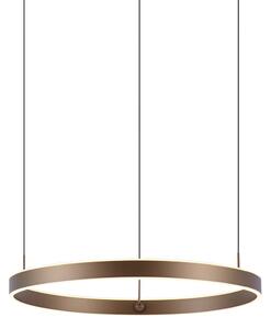 Lampă suspendată de design bronz închis cu dimmer în 3 trepte - Titmus