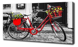 Tablouri tipărite pe pânză Oraș biciclete