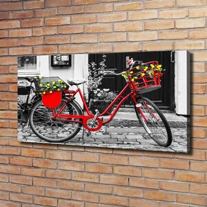 Tablouri tipărite pe pânză Oraș biciclete