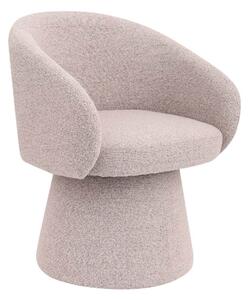 Scaun de dining pivotant Hana gri
