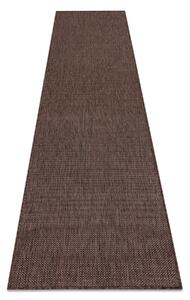 Covor, traversa SISAL SION A5165A Melanj țesute plate maro