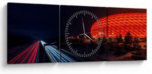 Tabloul cu autostrada (cu ceas) (90x30 cm)