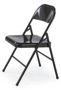 Scaun K565, negru, metal, 46x47x75 cm
