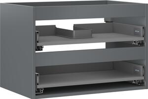 Mexen Box-A corp dulap lavoar 70 cm, 2 sertare, grafit mat - 91AX0-0700-470-2-66