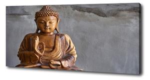 Tablou pe pânză buddha din lemn