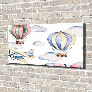 Tablou canvas Avioane și baloane