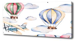Tablou canvas Avioane și baloane