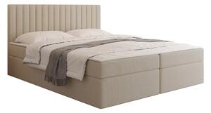 Pat boxspring Comfivo Apis IDublu, Boxspring, Crem, 180x200, Tapiterie, Somiera patSomiera pat, 18x21x10cm