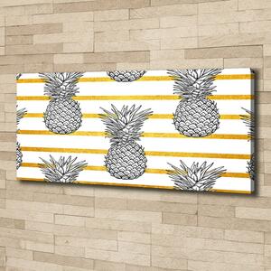 Tablou canvas benzi de ananas