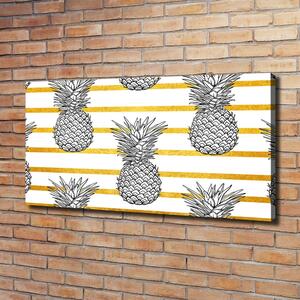 Tablou canvas benzi de ananas