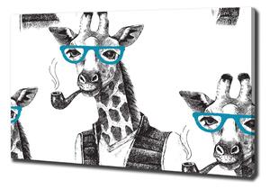 Pictură pe pânză ochelari Giraffe