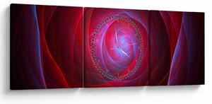 Tabloul abstract cu ochi (cu ceas) (90x30 cm)