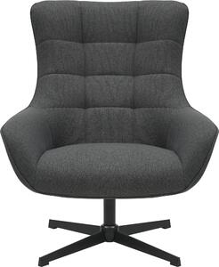 INOSIGN Fotoliu de relaxare Lemoore gri 80/88,5/99 cm