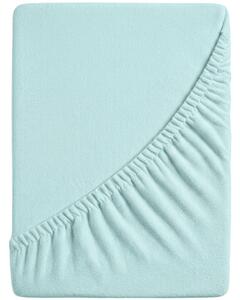 Cearsaf frotee mentol 90 x 200 cm