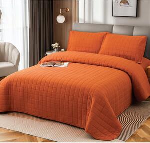 Cuvertura bumbac 100%, 4 piese, pat 2 persoane, 230x240 cm, EY09