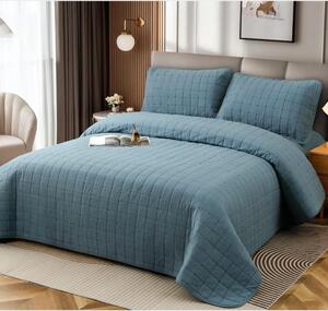 Cuvertura bumbac 100%, 4 piese, pat 2 persoane, 230x240 cm, EY02