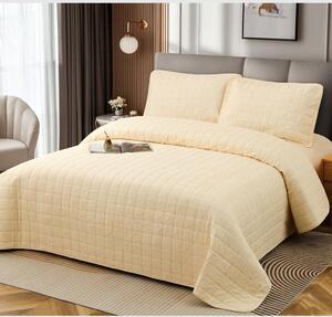 Cuvertura bumbac 100%, 4 piese, pat 2 persoane, 230x240 cm, EY06