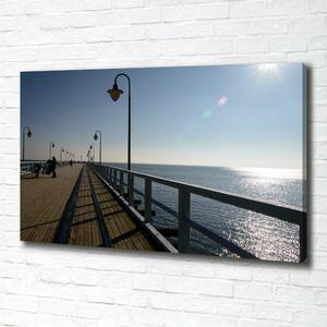 Tablou canvas Pier în Gdynia