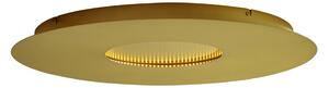 Plafonieră modernă aurie 60cm incl. LED cu 3 trepte de intensitate luminoasă - Morning